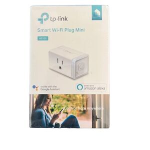𝅺tp-link Kasa Smart Stackable Mini Wi-Fi Plug | Alexa Google Home | HS105